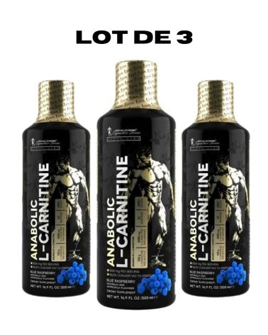 Lot de 3 Carnitine LEVRONE