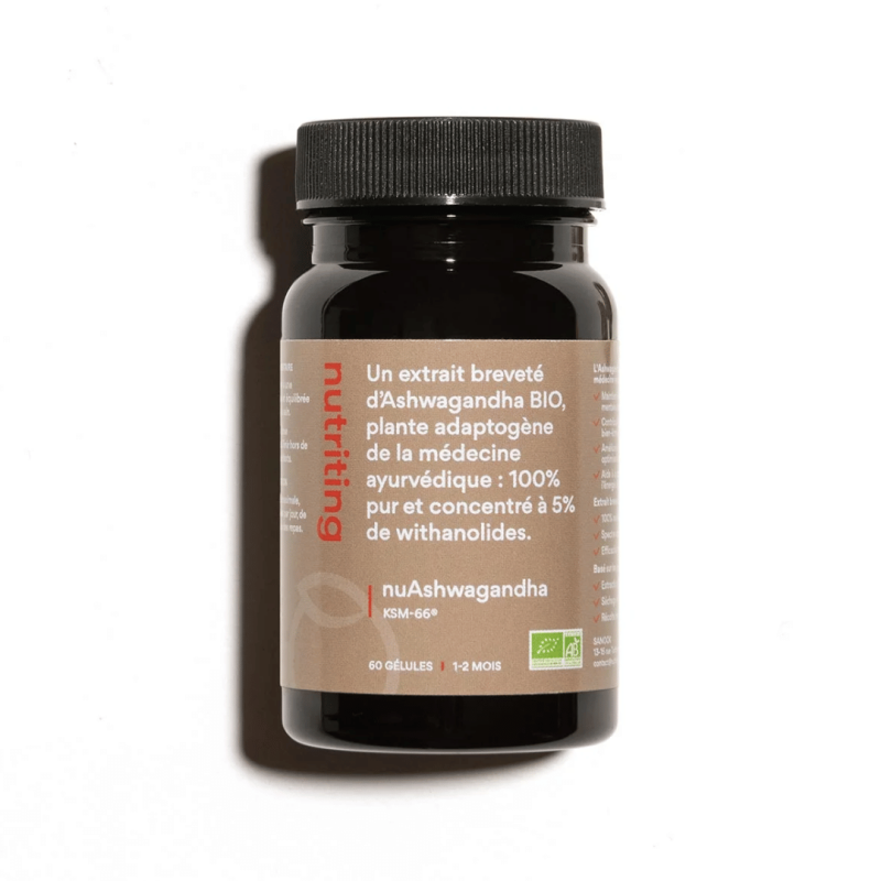 nuAshwagandha BIO nutriting nuAshwagandha BIO nutriting