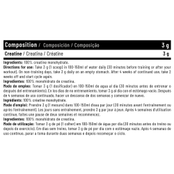 100% créatine monohydrate 300g DMi 200mesh